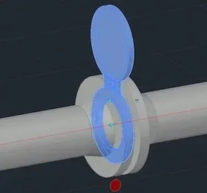 Spectable blinds for pipelines opening and closing