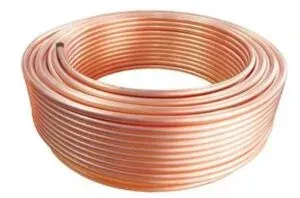 Copper tubes coils