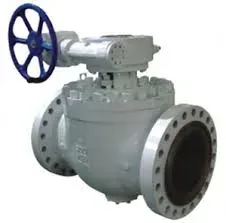 Top entry ball valve