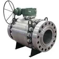 Trunnion ball valve